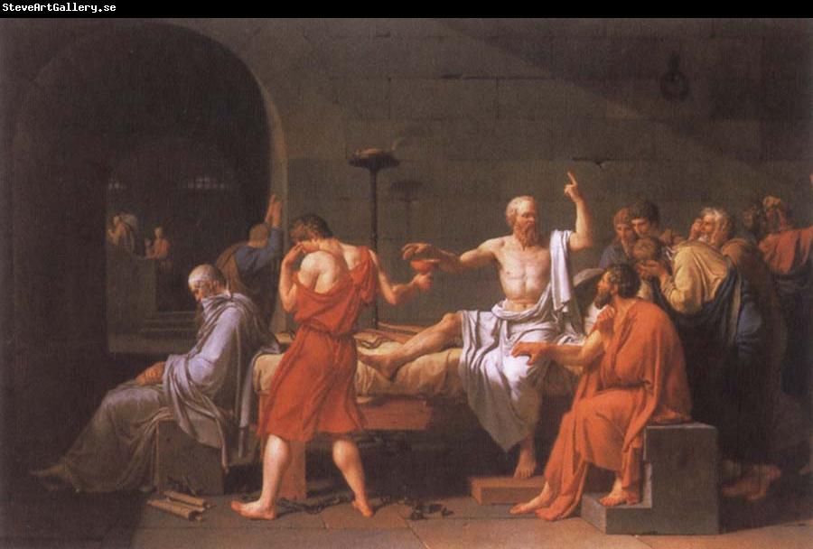 Jacques-Louis  David The Death of Socrates